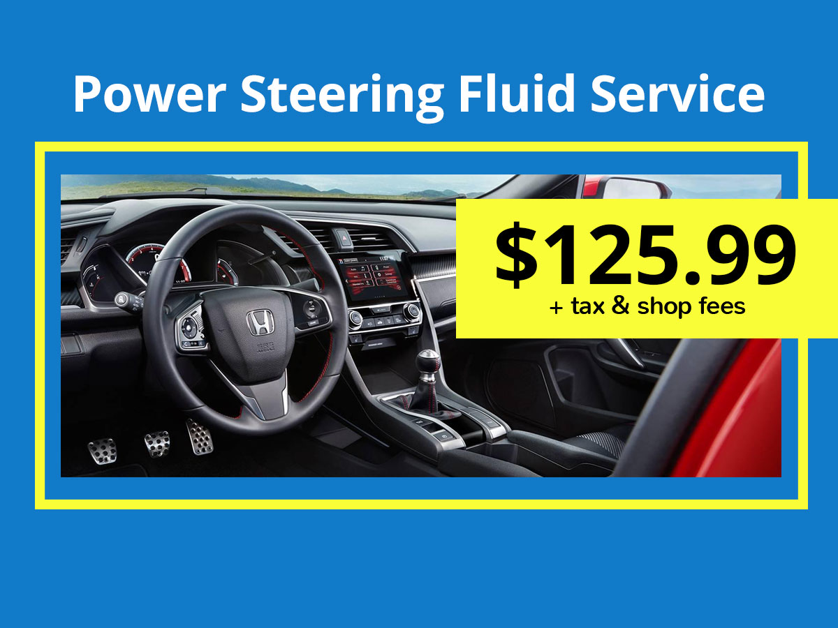 Power Steering Fluid Service