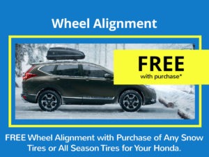 Honda Wheel Alignment Special Coupon