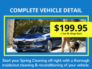 Honda Complete Vehicle Detail Coupon
