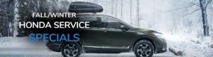 Honda Fall/Winter Service Special Coupons
